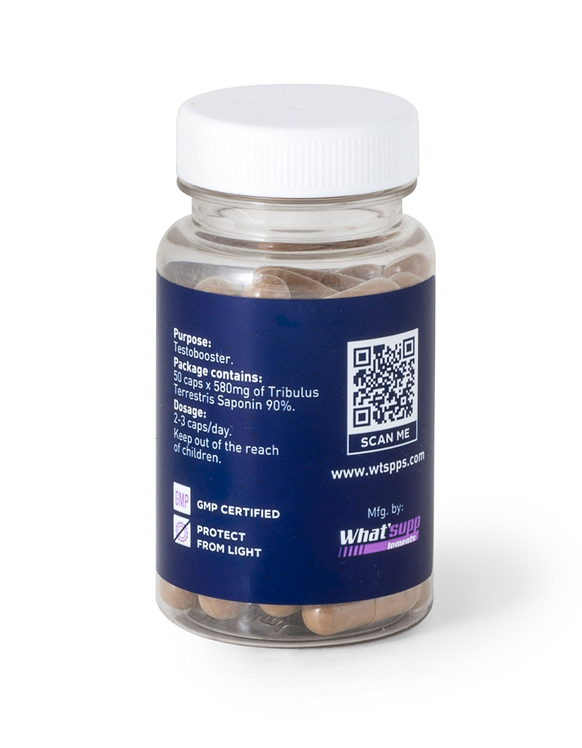 Tribulus Terrestris Saponin 90% / 50caps x 580mg — изображение 2