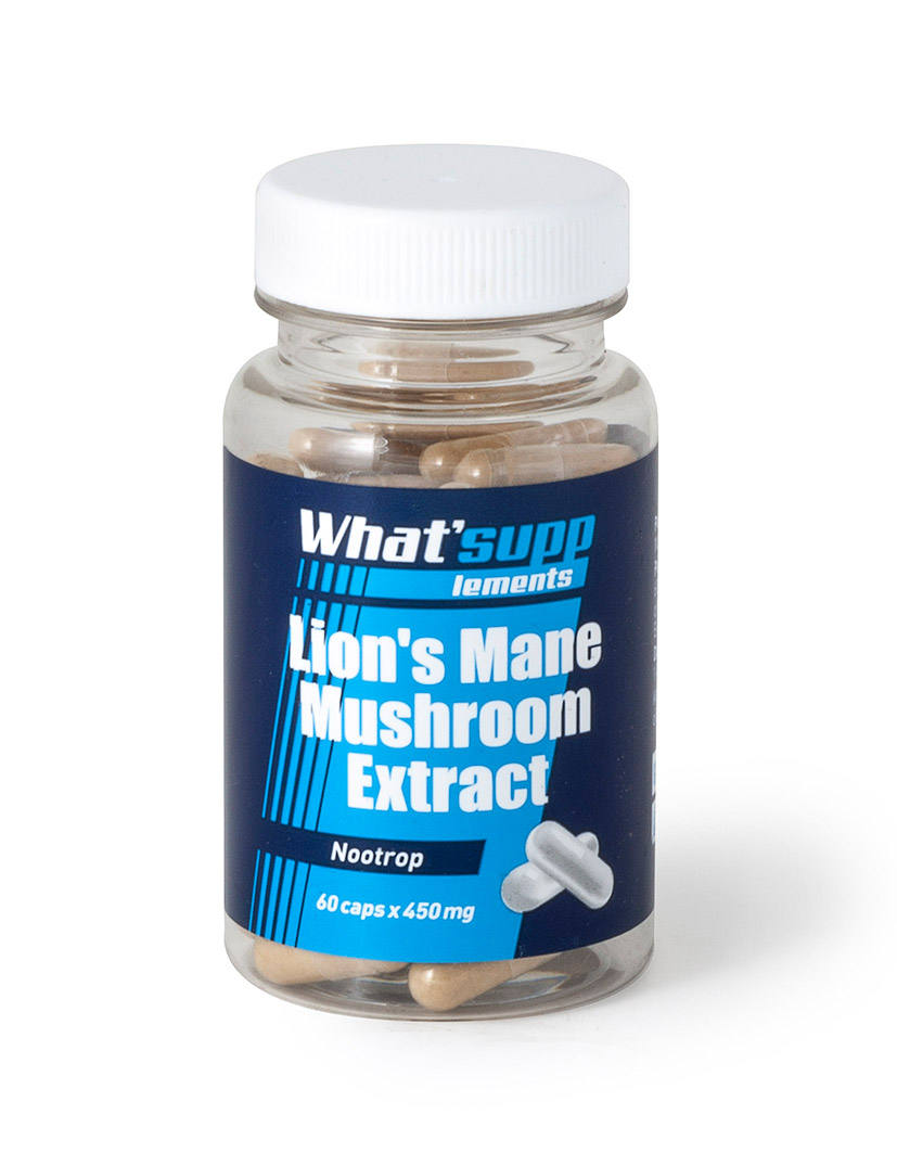 Lion's Mane Mushroom Extract (Polysaccharide 50%) / 60caps x 450mg