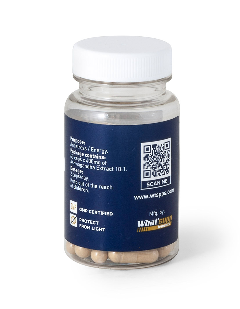Ashwagandha Extract 10% / 60caps x 400mg — изображение 2